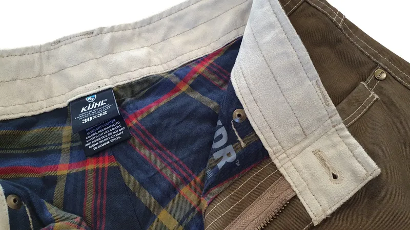 Kuhl Mens Hot Rydr Trousers - Short Leg - Dark Khaki-3